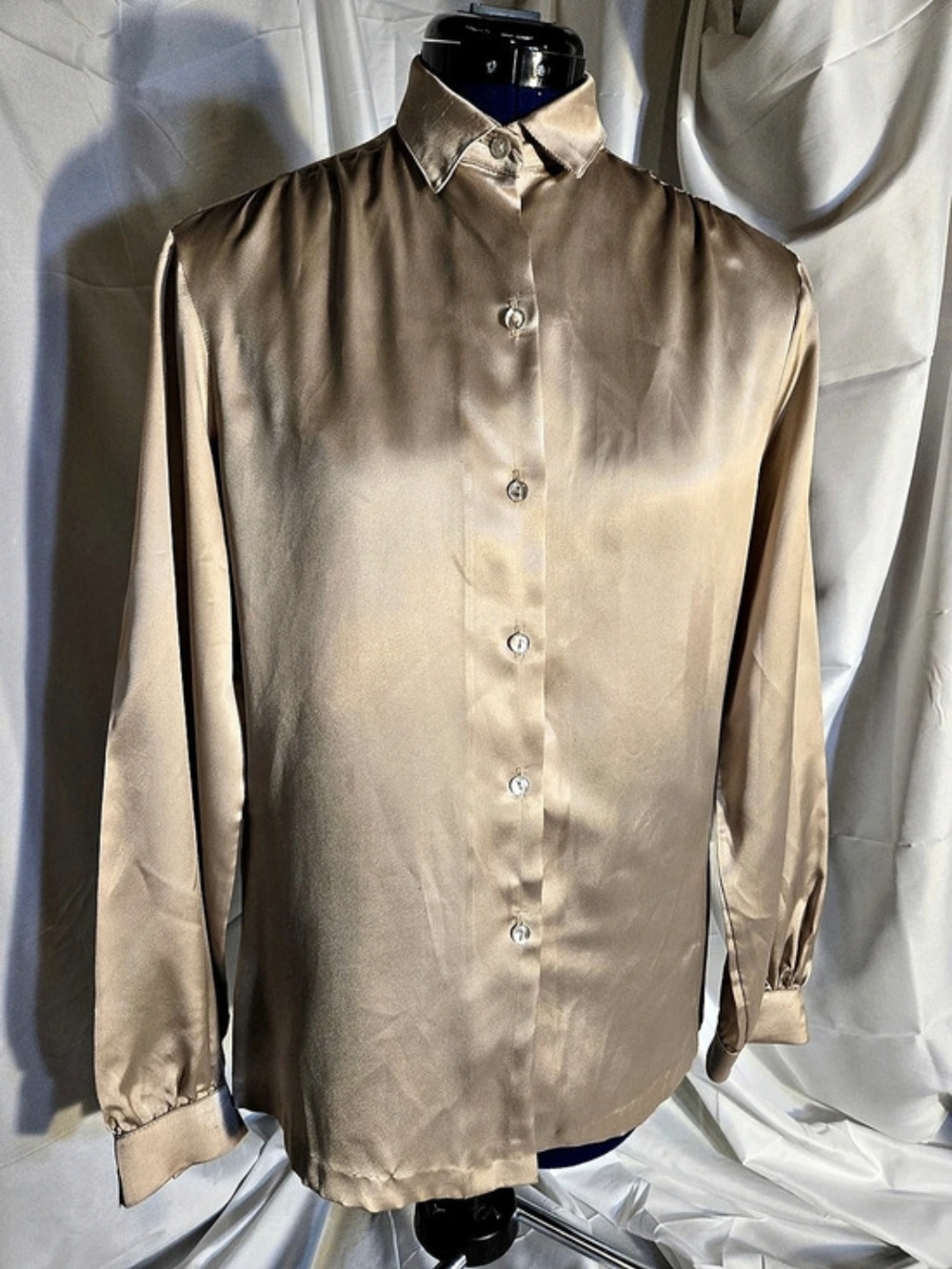 Harve Benard Button Down Blouse Size 8